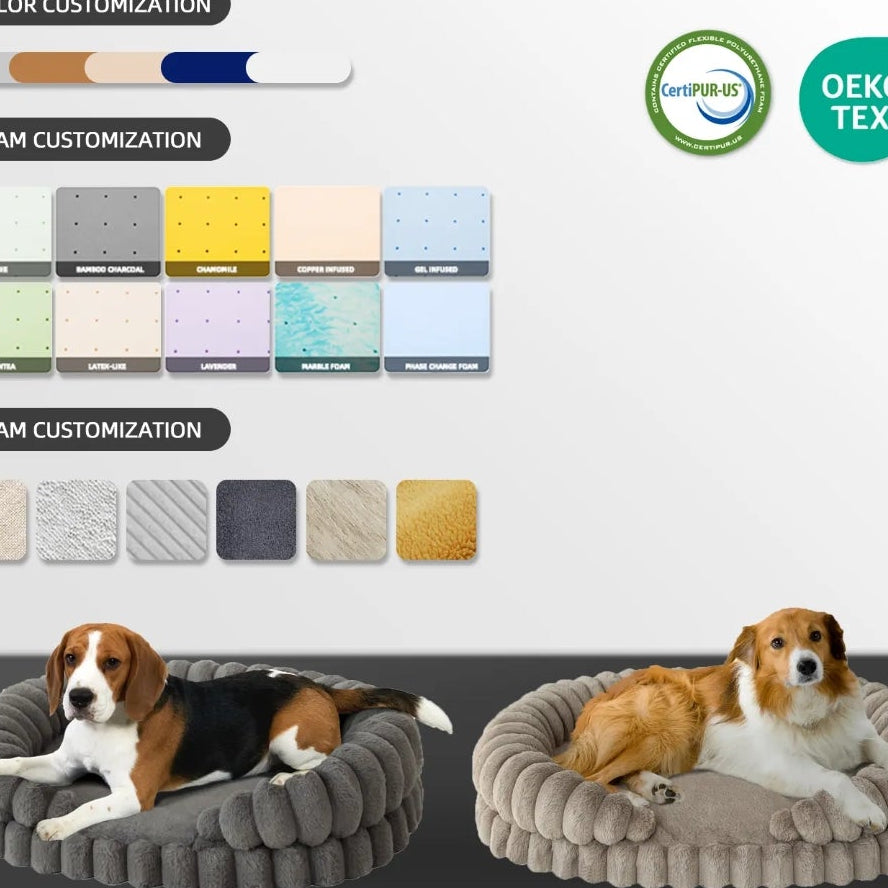 Lit orthopédique pour chien