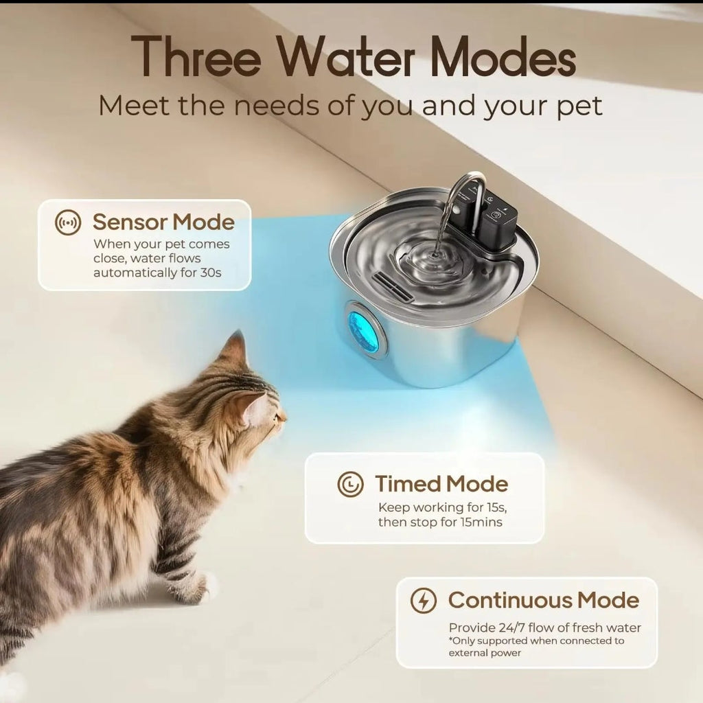 Fontaine a eau pour chat et chien