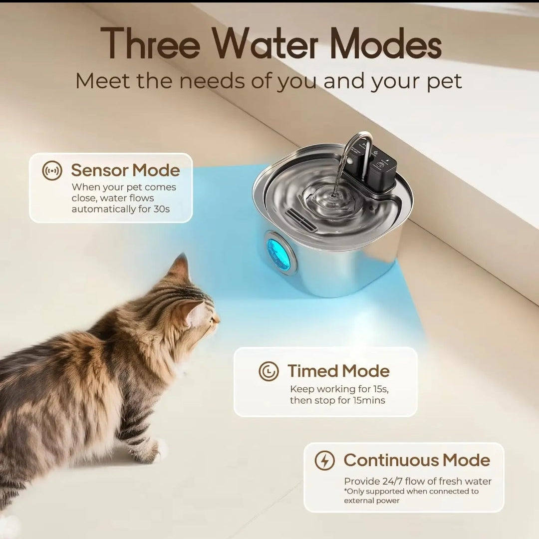 Fontaine a eau pour chat et chien